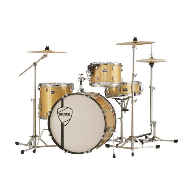 Monterey jazz series 4 pcs drumkit with 22" bass drum