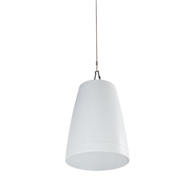 6.5”, 60W 2-Way Open-Ceiling Pendant Speaker (White)