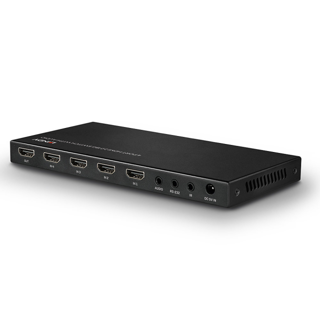 Switch HDMI 2.0 con estrattore audio, 4 Porte