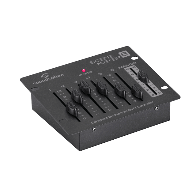 Compact 6-Channel DMX Controller