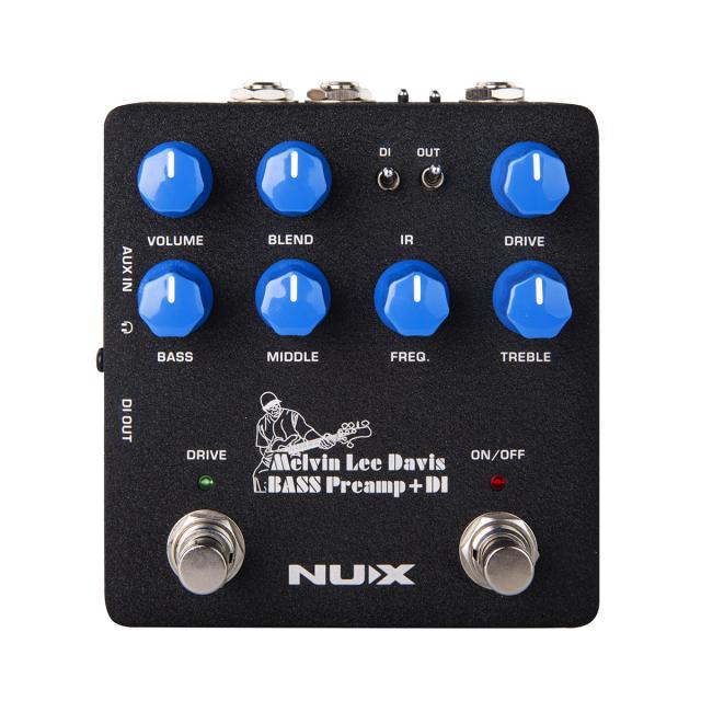 Bass preamp + DI stompbox a pedale