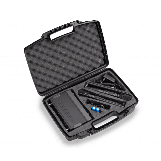UHF Dual Digital Wireless Microphone System - A2 Band (606-613.5MHz)