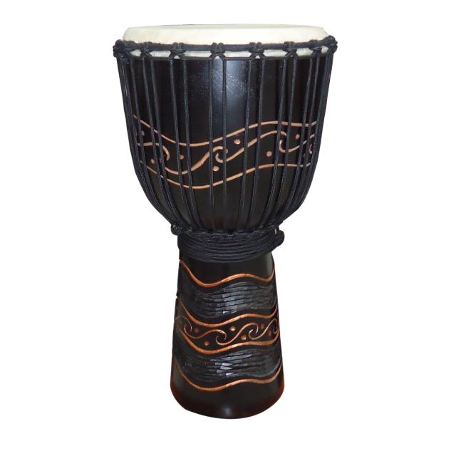 10" Mahogany wood Djembè