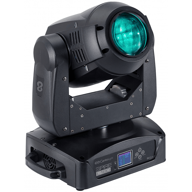 Set 2 Testa Mobile BEAM a LED da 180W con flight case