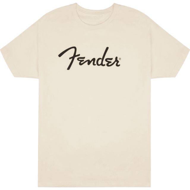 Fender® Spaghetti Logo T-Shirt, Olympic White, XL