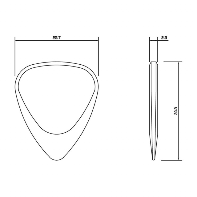 Plettri Laser Tones assortiti in box in metallo
