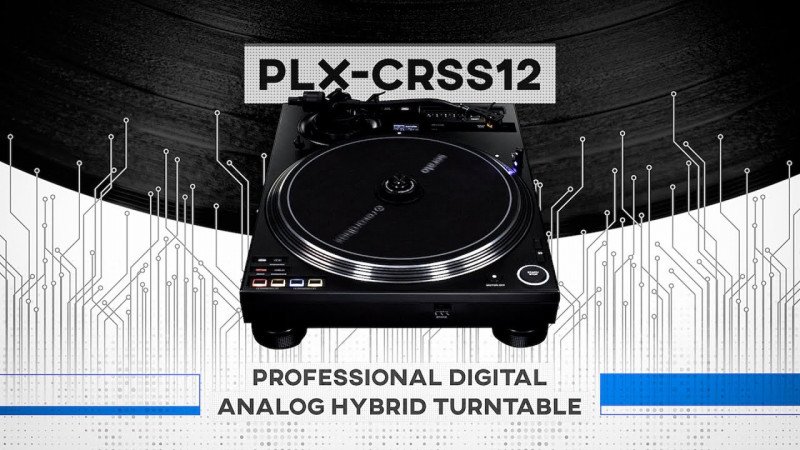 Introducing the PLX-CRSS12 professional digital-analog hybrid turntable