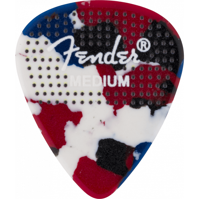 351 Dotted Celluloid Picks, 12-Pack, Medium