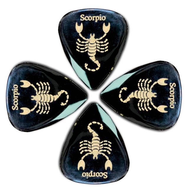 Zodiac Tones "Scorpio" 4 Guitar Picks