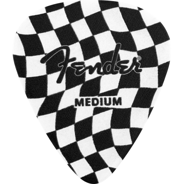 351 Celluloid Picks, Checkerboard, (8 pcs.)