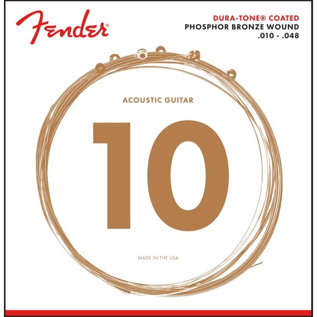 Set di Corde 860XL Phosphor Bronze Dura Tone® Coated 10-48 