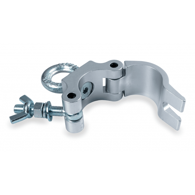 ALUMINIUM CLAMP WITH 41-53 MM WITH RING 500 KG