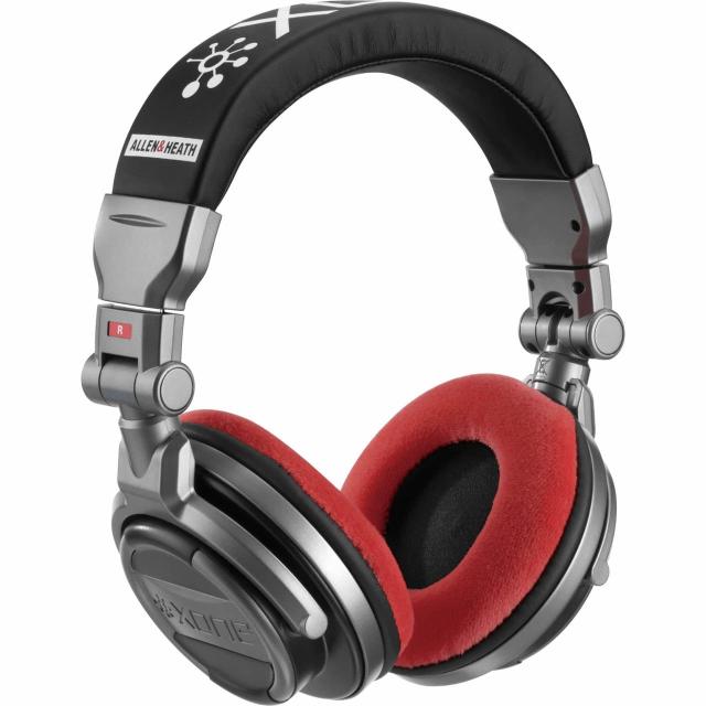 Earpad Set Velour for Allen & Heath Xone XD-53 - red
