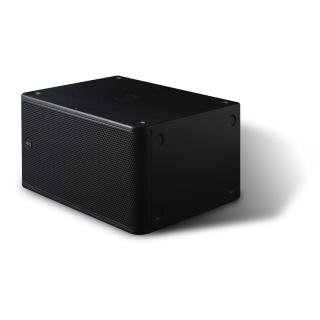 Reflex subwoofer with double 15” transducer, 4 Ω, 1000 W (black)