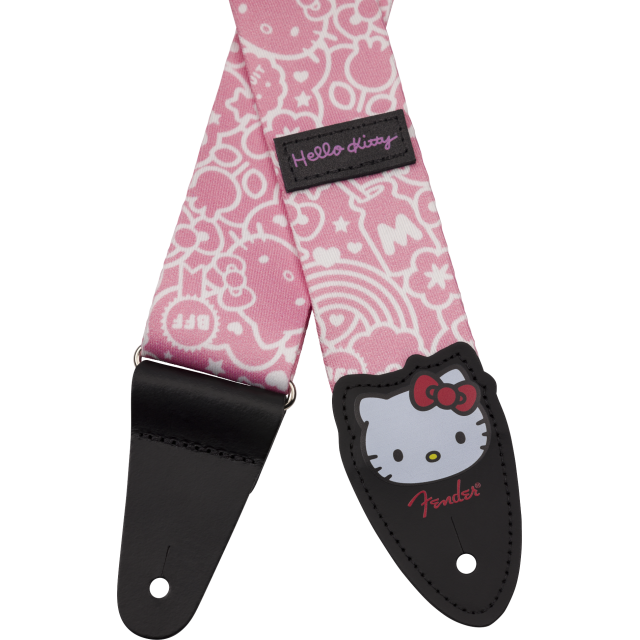 Fender® x Hello Kitty® Polyester Strap, Pink