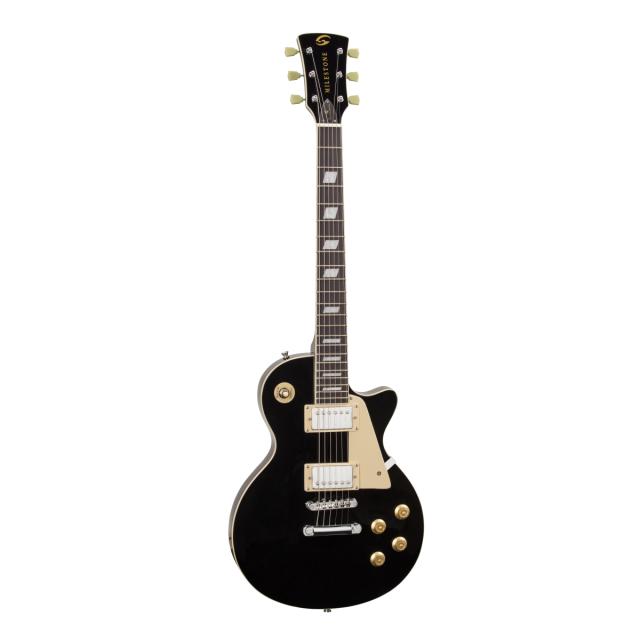 Chitarra elettrica cutaway arch top con 2 humbucker e manico set-in