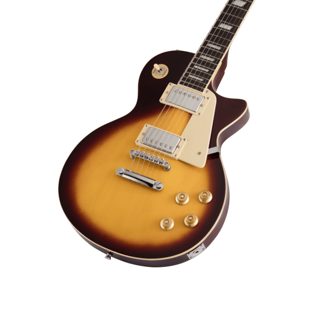 Arch top cutaway electric guitar with 2 humbuckers and set-in neck