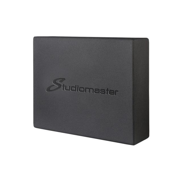 Subwoofer Attivo Compatto da 8” con Amplificatore a 3 vie da 400W (Nero)