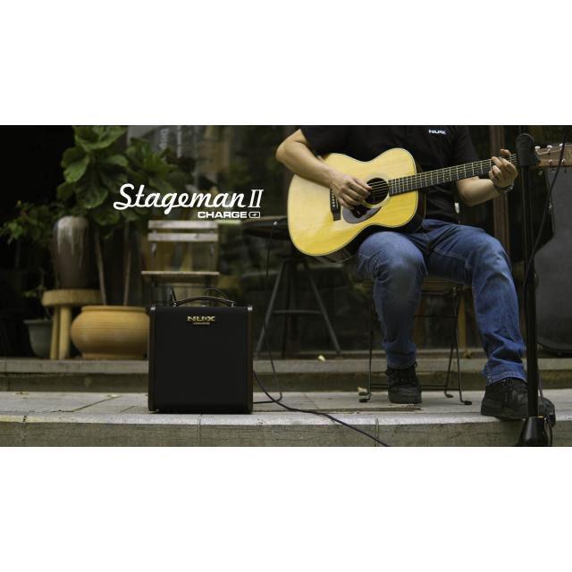 Amplificatore per chitarra acustica a batteria con Drum&Loop (80W RMS)