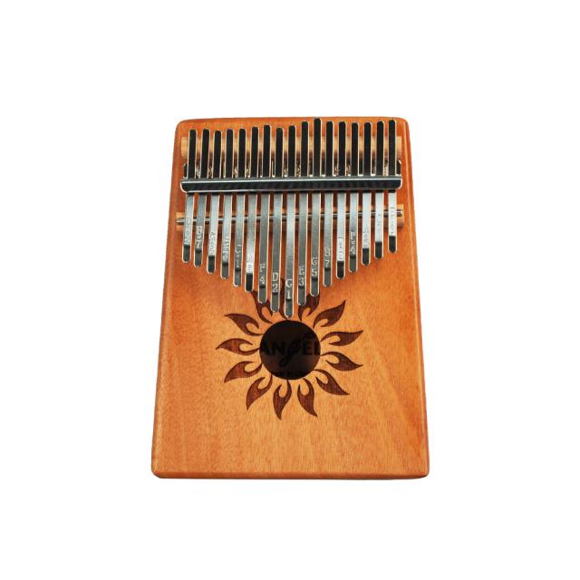 Mahogany Kalimba 17 notes- Sun design