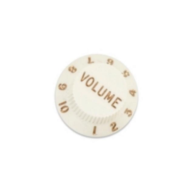 Volume Knob for Strato Guitar (White)