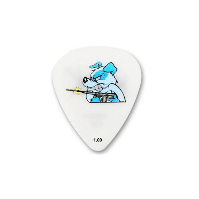 Frank Kozik Serie Pick, Anger Man. Issues, 1.00, Refill Bag of 36 Picks