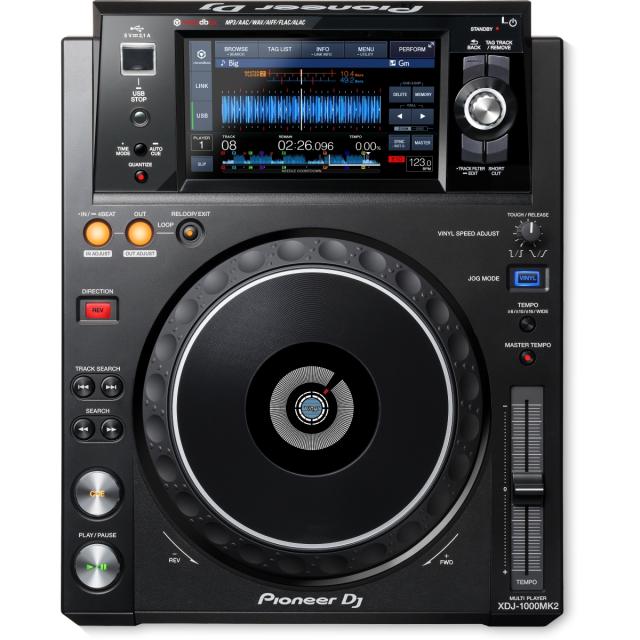 Deck digitale rekordbox-ready con supporto dell'audio ad alta risoluzione