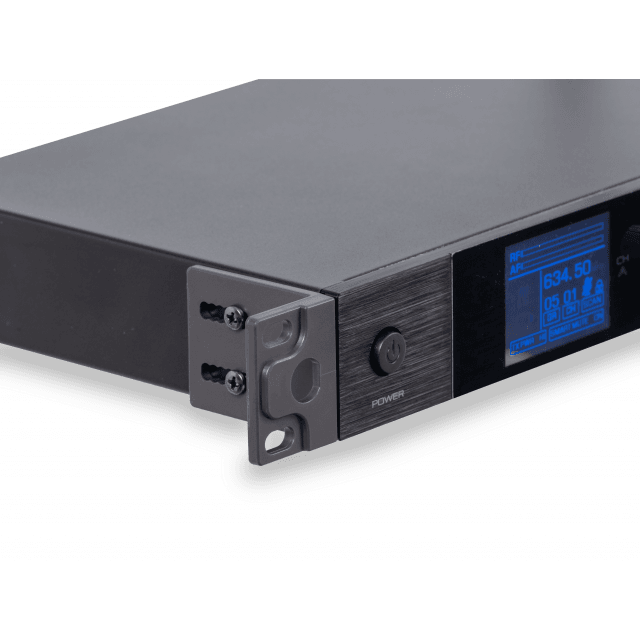 Sistema a Radiomicrofono Multicanale UHF True Diversity a doppio Microfono gelato 630-660MHz