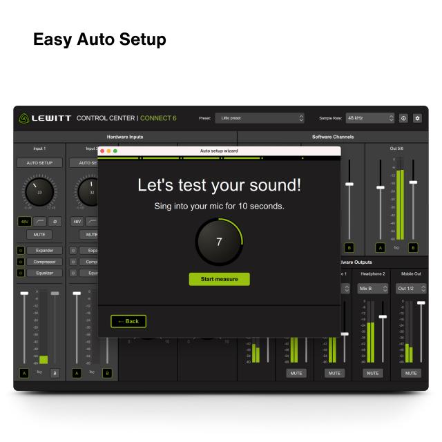 Interfaccia Audio CONNECT 6