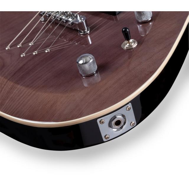 Chitarra elettrica con doppio Humbucker Wilkinson e meccaniche autobloccanti
