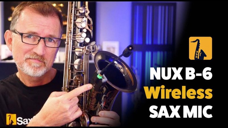 NUX B 6 Wireless Sax Mic play test and review