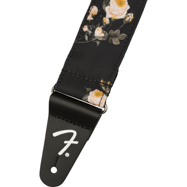 Tracolla Floral series - Black