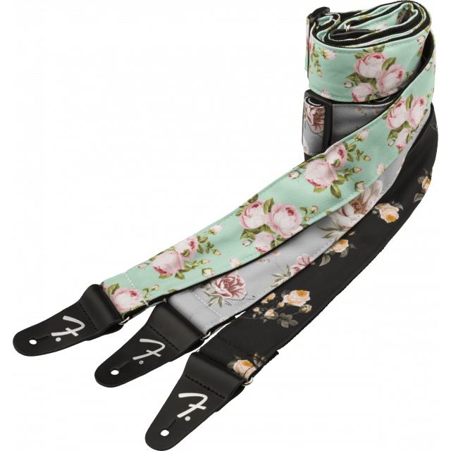 Floral series straps - Gray