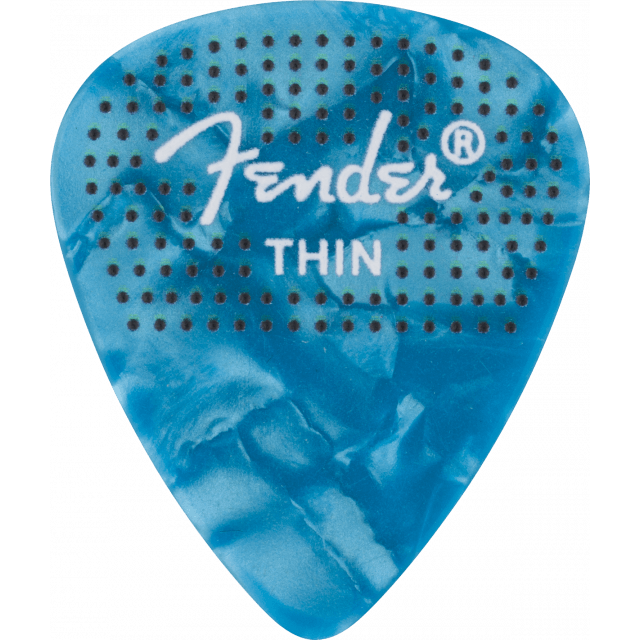 351 Dotted Celluloid Picks, 12-Pack, Thin