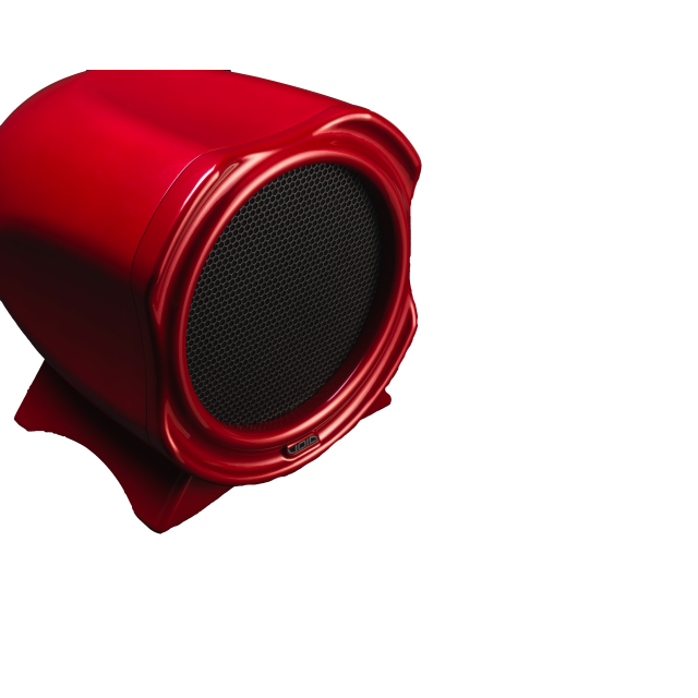 Subwoofer Passivo da 15" in Fibra di Vetro con Carico Reflex (colore Rosso)