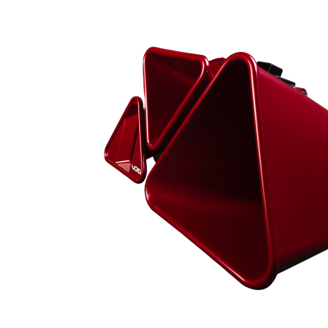 Three-way design loudspeaker with 15", 8" and 1.5" drivers (custom colors available upon request)