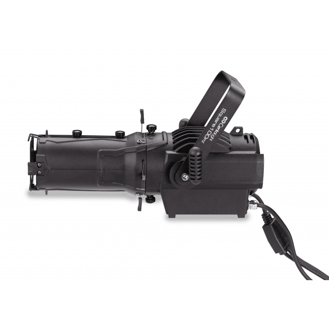 100W Mini Led Profile Spot Light with Zoom, Beam Shaping Shutters & Gobo Slot