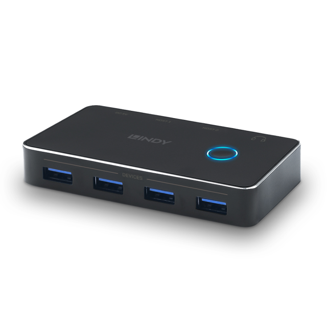 4 Port USB 3.0 Sharing Switch