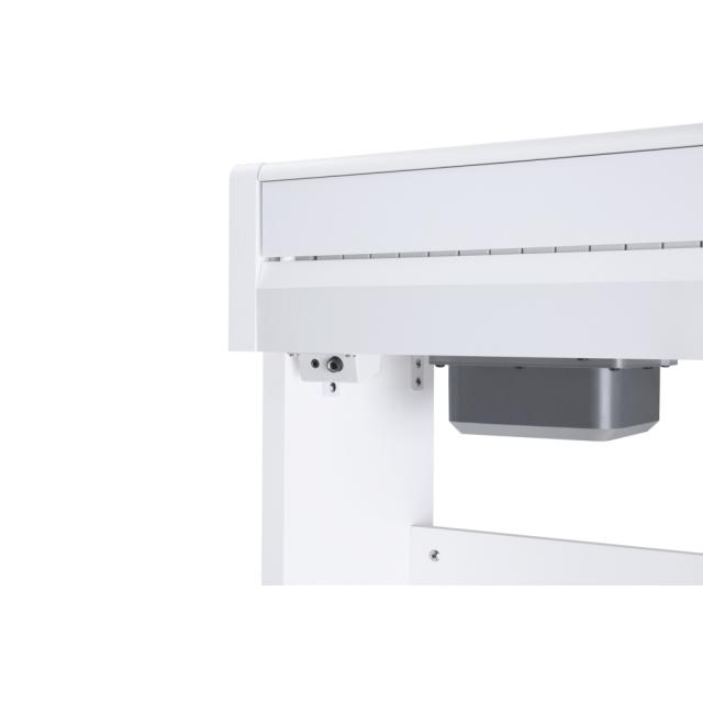 Piano digitale con cabinet e tastiera pesata a triplo sensore - bianco