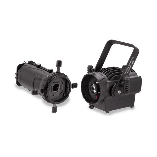 100W Mini Led Profile Spot Light with Zoom, Beam Shaping Shutters & Gobo Slot