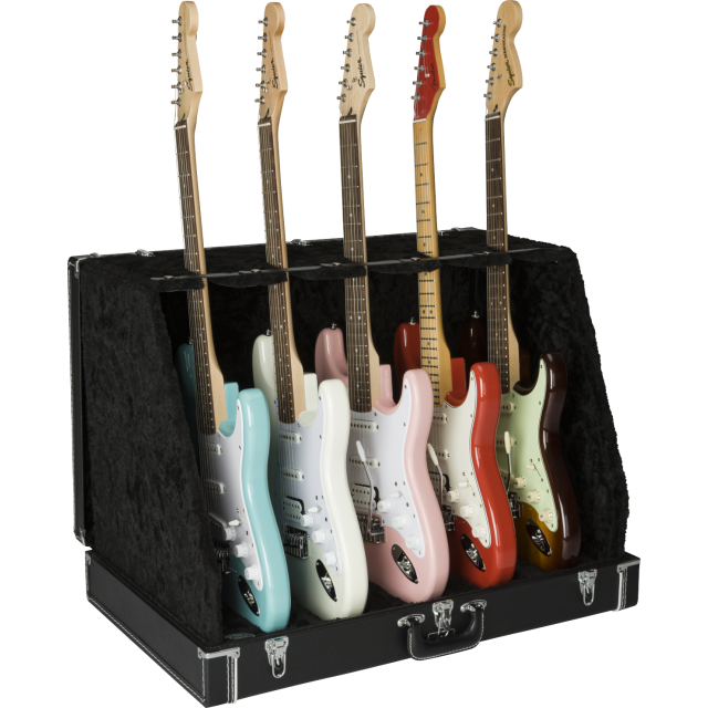 Fender® Classic Series Case Stand - 5 Guitar, Black