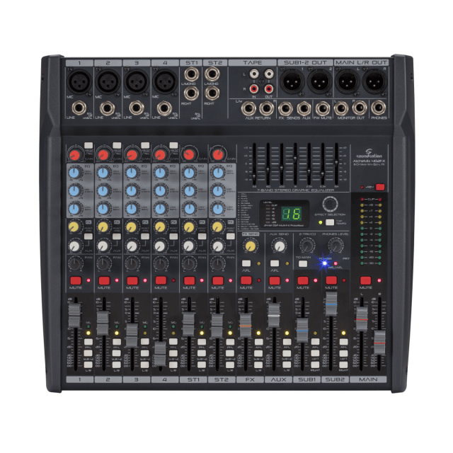 8-Channel High Quality Mixer with 24-bit Digital Multi-Effect