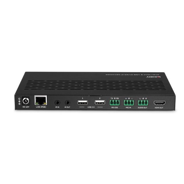 4K30 HDMI & USB over IP System - Decoder