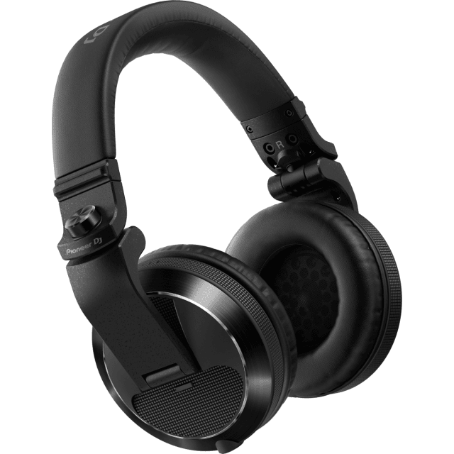 Professional over-ear DJ headphones (Black)