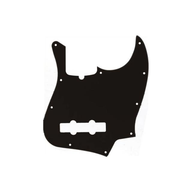 Pickguard for Jazz Bass, Black, Single Layer