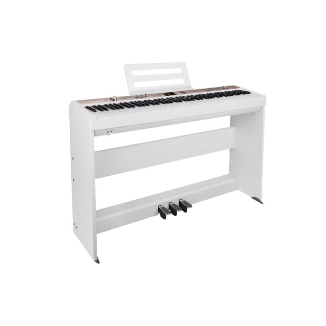 Piano digitale portatile (finitura white)