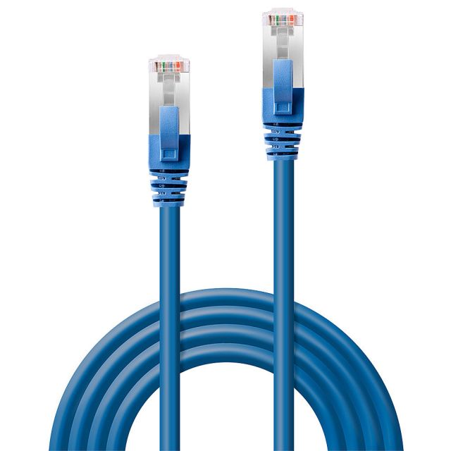 20m Cat.6 S/FTP LSZH Network Cable, Blue (Fluke Tested)