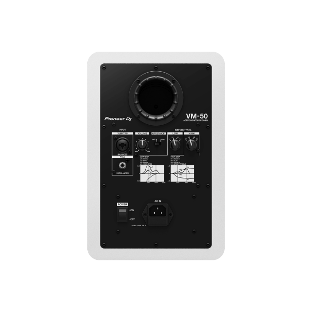 5” active monitor speaker white colour