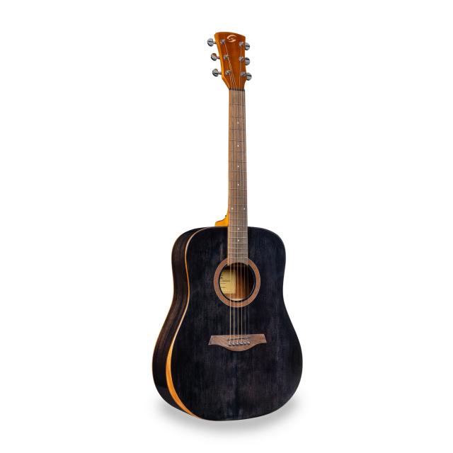 Dreadnought acoustic guitar with mahogany armrest (Glossy version)