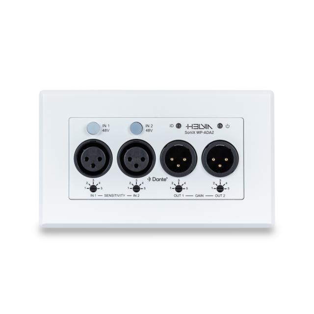 2x Input & 2x Output Analogue XLR to Dante® Converter